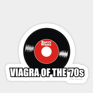 Viagra of the '70s Sticker